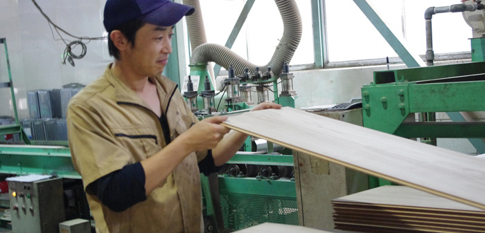 製造職(床材の塗装ライン) 製造職(床材の塗装ライン)